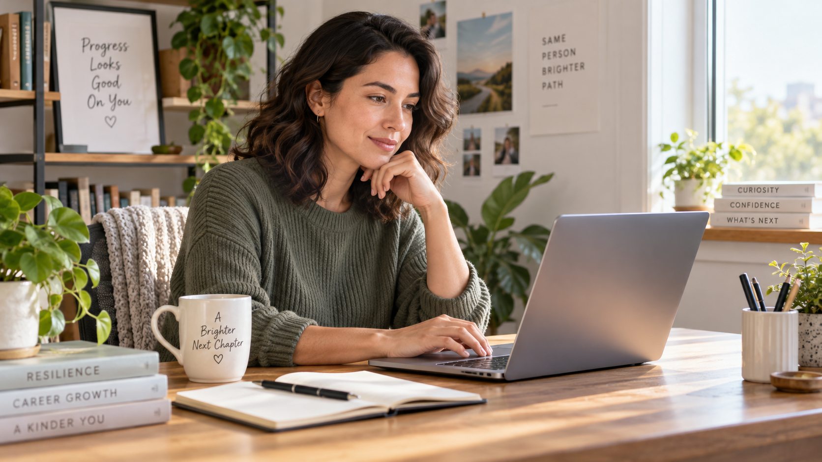Job seeker drafting a respectful feedback request after a rejection